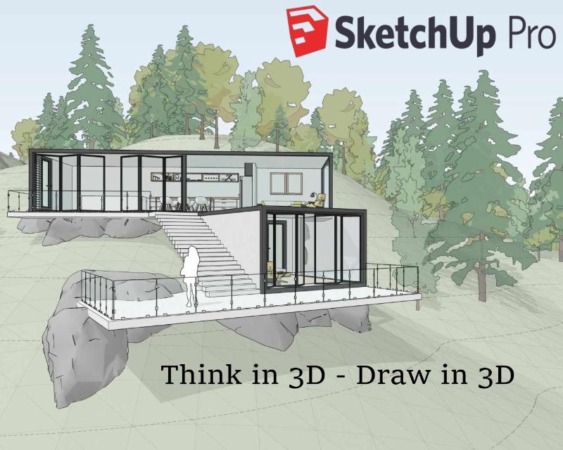 Phần mềm thiết kế siêu tiện lợi SketchUp