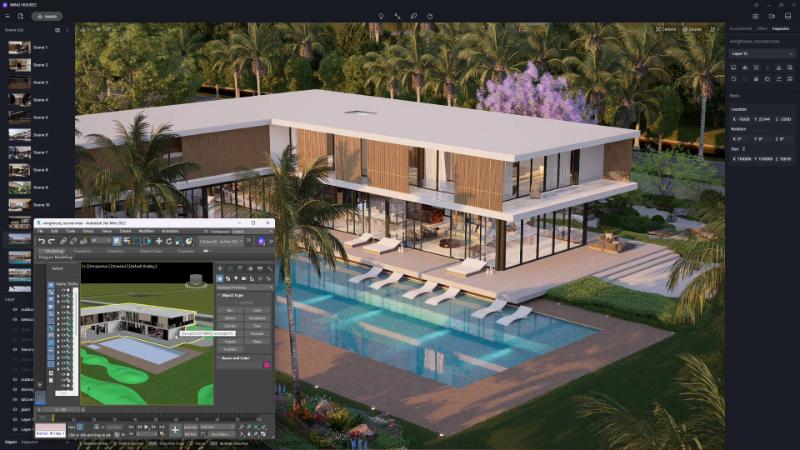 Trực quan hóa không gian sống của bạn với 3ds Max