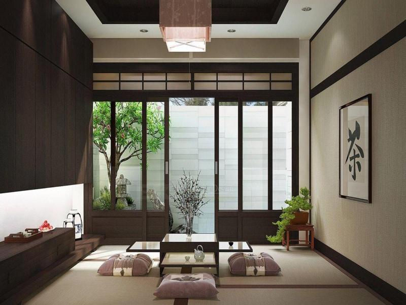 Thiết kế nội thất căn hộ chung cư style Nhật rất dễ nhận biết  